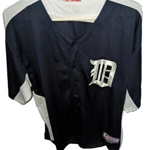 Detroit Tigers Majestic Batting Practice Jersey